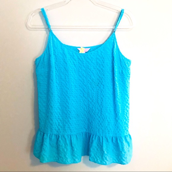 Lilly Pulitzer Tops - LILLY PULITZER | Lg | Peplum top